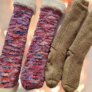 Fluffy Reading Socks